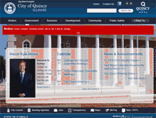 Tablet Screenshot of ci.quincy.il.us